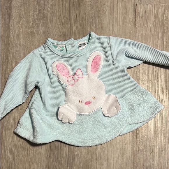 Blue Bunny Kids Top - Picture 1 of 1